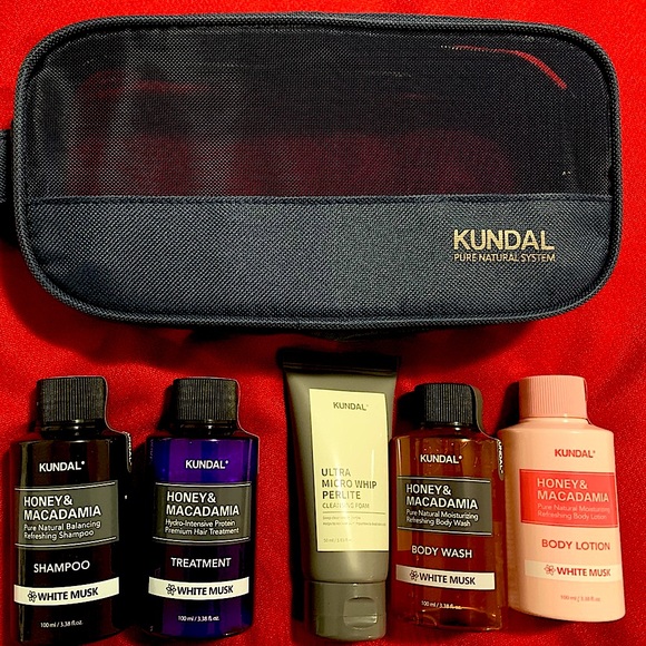 KUNDAL Pure Natural System Travel Kit for hair, body and face - Picture 2 of 4